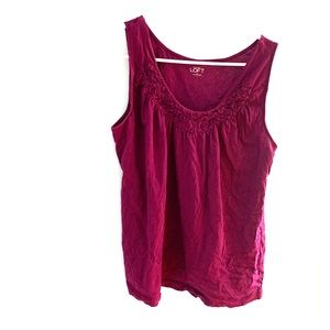 Purple tank top